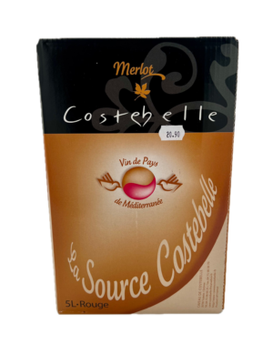 IGP de Méd Merlot Rouge 5L